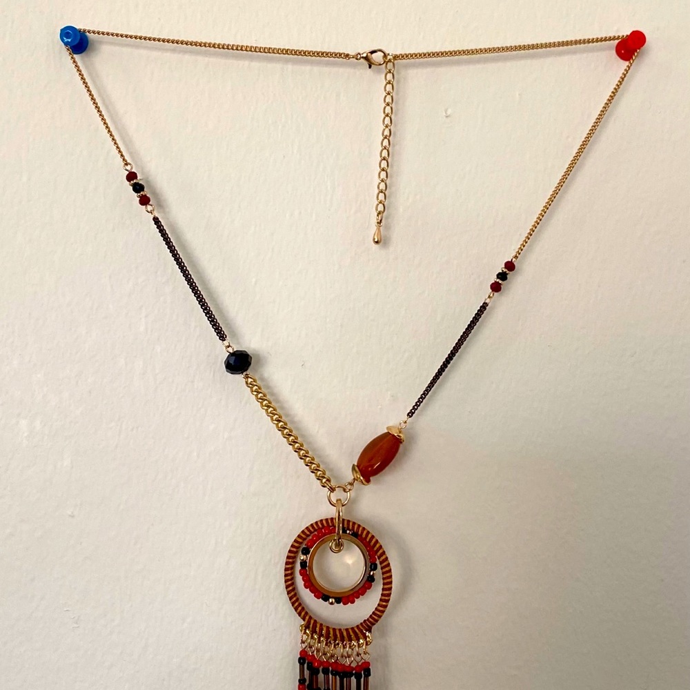 A246 - B4 -  ~ Necklace ~ Red Color - Picture 2 of 14